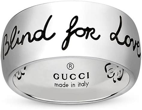 Gucci blind for love ring